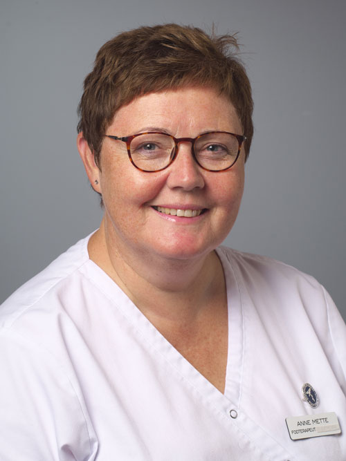 Statsautoriseret fodterapeut Anne Mette Michelsen